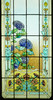 独角鹿西洋古董20世纪初法国新艺术风格时期工坊L’Homme & Lefèvre签名出品繁花齐绽主题彩绘玻璃花窗一组 商品缩略图6