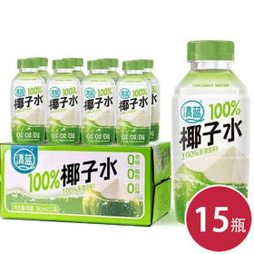 清蓝 100%椰子水NFC380ml*15（6935925604153）