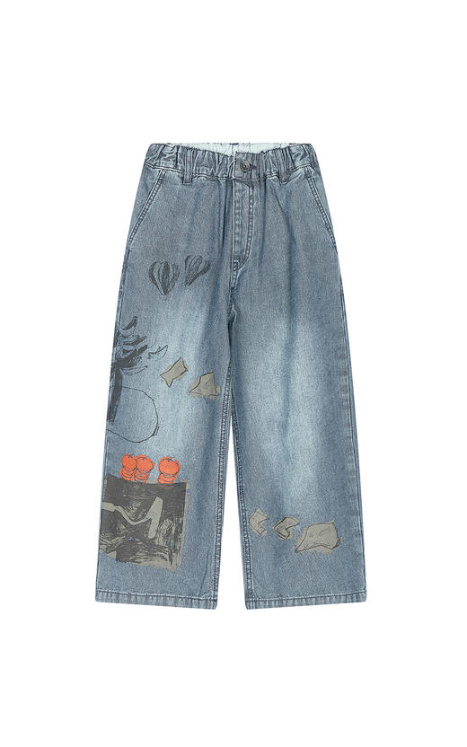 jnby  25年秋款  牛仔长裤 1P9E10610 商品图0