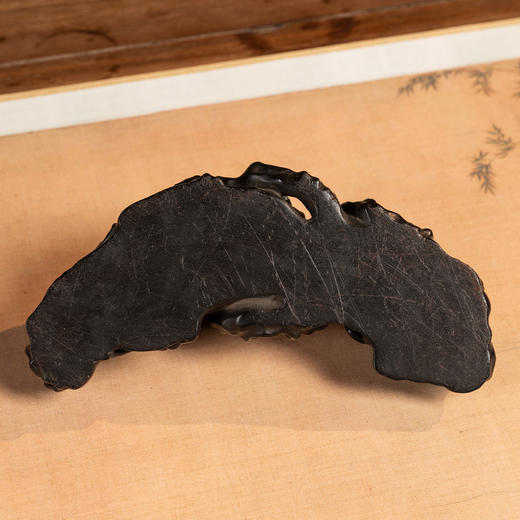 清	紫檀透雕灵芝纹笔架山 商品图4