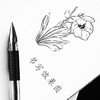 齐心(Comix)【热门商品】60支装 黑色0.5mm中性笔签字笔水笔子弹头拔帽办公文具用品 Q009 商品缩略图3