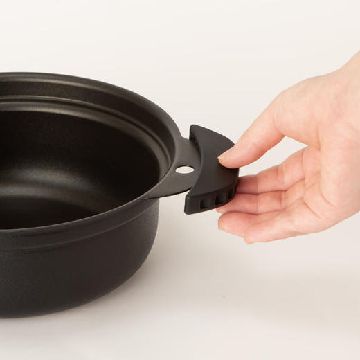 超轻量铝合金煤气电磁炉兼用锅IH土锅风桌上锅KY073 商品图3