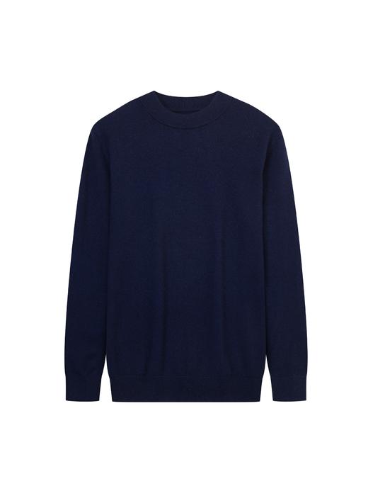 「3色可选」100%羊绒12针半高领针织衫 商品图1