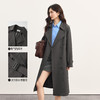 【09/26新品】熙世界经典廓形鸽灰色风衣外套女2025秋季新款英伦风长款气质大衣 商品缩略图2