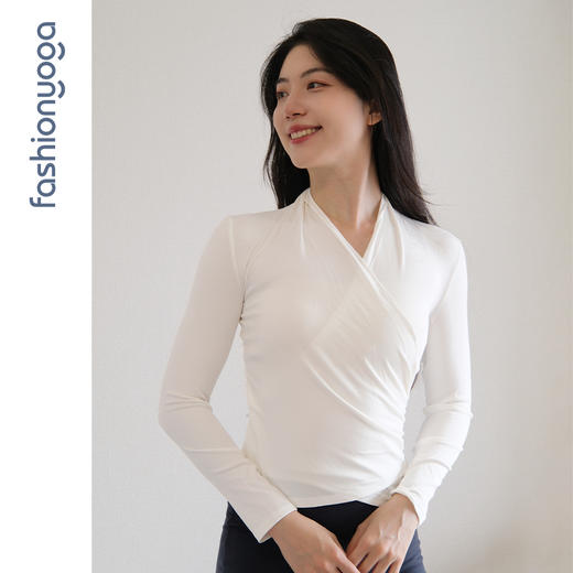 凡圣瑜伽质感垂坠收腰外搭 F15367 商品图3