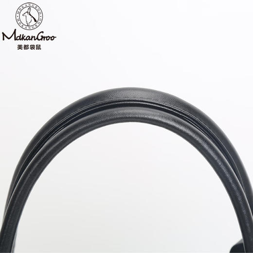 美都袋鼠（MDKANGROO）男女通用简约商务包会议商务公文包MDGWB807-5A 15.6英寸 商品图5