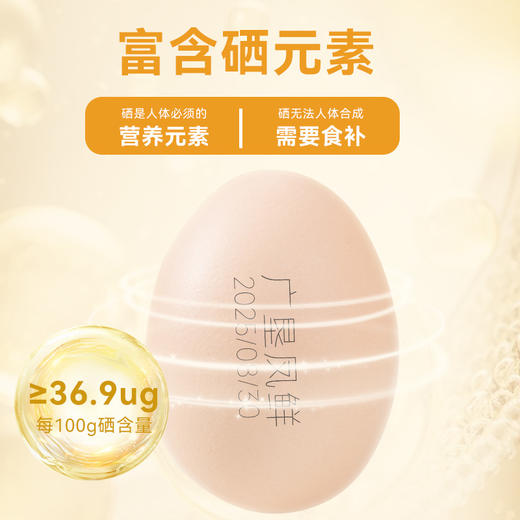 【广东农垦】凤鲜-富硒可生食无抗营养鸡蛋30枚/箱 商品图1