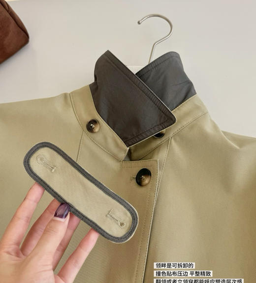 巴恩风小个子风衣外套08292 商品图12