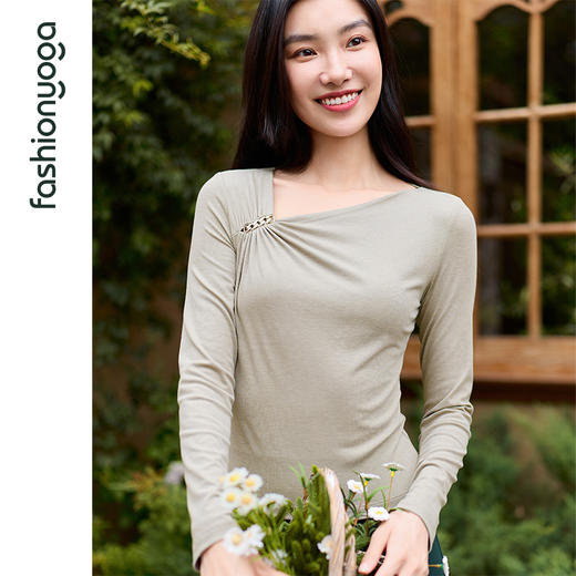 凡圣瑜伽羊毛优雅链条外搭 F15364 商品图6