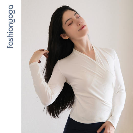 凡圣瑜伽质感垂坠收腰外搭 F15367 商品图4