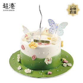 蝶恋屿你 生日蛋糕