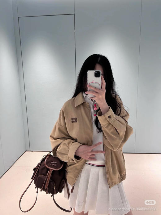 923-5 Miu成衣染牛仔夹克 167/135穿40宽松如图 商品图1