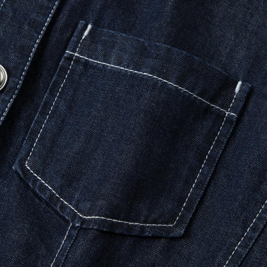 【商场同款】诗凡黎美式复古外套25秋新款长袖牛仔上衣3G8310451 商品图3