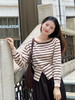 【百图lulu定制】【赫本条纹衫】一字领 条纹 针织衫 商品缩略图13