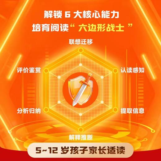 AI阅读力：解锁6大学习*能力 阅读素养提升指南书籍 中小学生读写提分高能引擎 商品图1