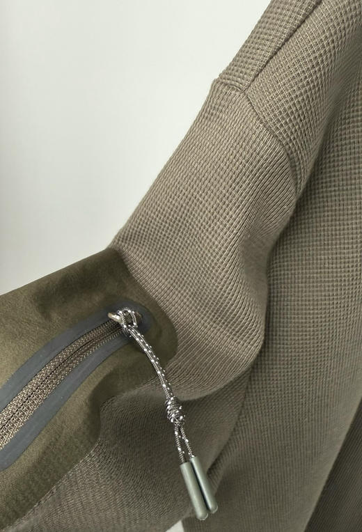 【开放日忙 秒杀价已调 直接拍】返场 比音勒芬华夫格 羊毛混纺 肌理男款卫衣 商品图13