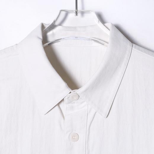 SDSA男士秋冬新款痞帅男装韩版休闲纯色口袋纽扣翻领长袖衬衫百搭 商品图2