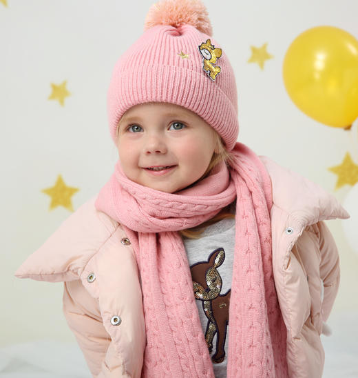 棉果果秋冬款加厚男宝女宝帽子 商品图1