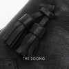 THESOONG/毛毛拖一脚蹬百搭平底加绒包头半拖HWZB7922 商品缩略图1