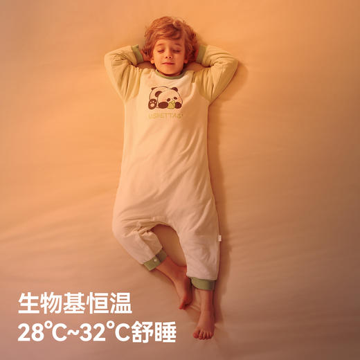 贝肽斯宝宝睡衣纯棉加厚男女儿童连体睡衣秋冬款家居服夹棉睡袋 商品图2