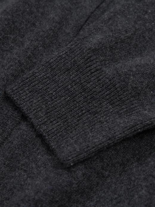 「2色可选」100%小山羊绒Baby Cashmere12针立领开衫 商品图4