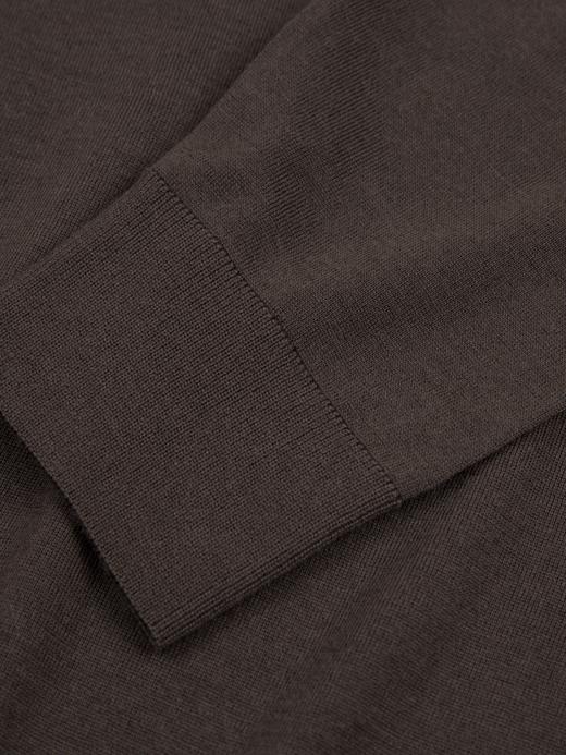 「5色可选」100%超细羊毛16针圆领针织衫 商品图7