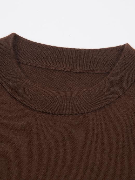 「5色可选」100%超细羊绒16针圆领针织衫 商品图11