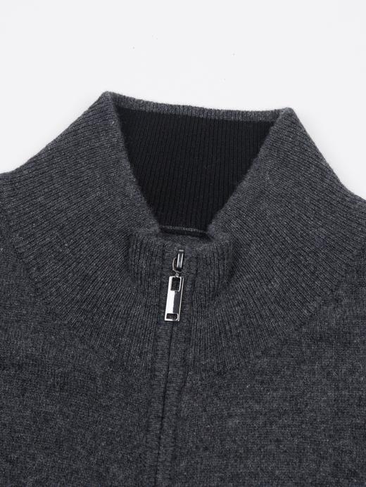 「2色可选」100%小山羊绒Baby Cashmere12针立领马甲 商品图4