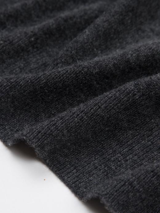 「2色可选」100%小山羊绒Baby Cashmere12针立领开衫 商品图8