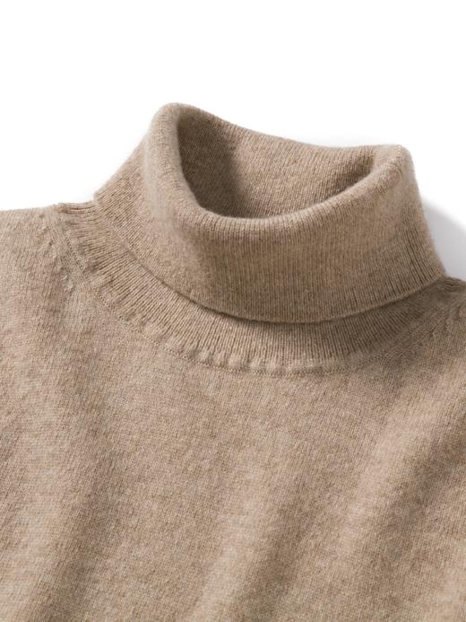 「3色可选」100%羊绒12针高领针织衫 商品图3