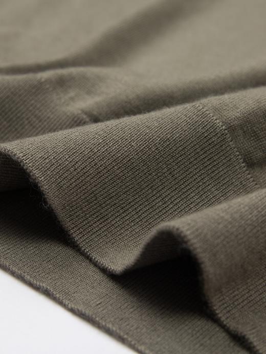 「3色可选」100%超细羊绒16针海鸥领Polo针织衫 商品图7