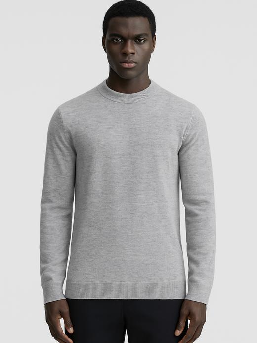 「3色可选」100%超细小山羊绒Baby Cashmere18针半高领针织衫 商品图3