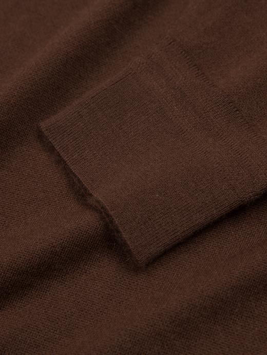 「5色可选」100%超细羊绒16针圆领针织衫 商品图12