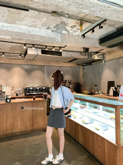 【149元任选2件】最后一波现货！蓝色宽松衬衫 商品图7