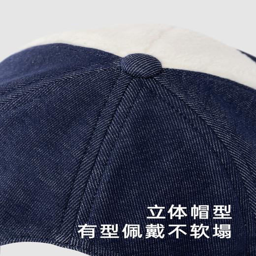 英氏宝宝鸭舌帽羊羔绒帽子遮阳帽休闲秋季新品YRPEJ3P351A 商品图2