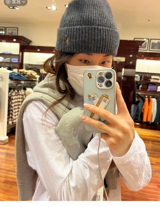 【开放日忙 秒杀价已调 直接拍】返场 原单拉夫 男女同款 RL 6色 羊毛 彩色小马仔刺绣针织帽 商品图5