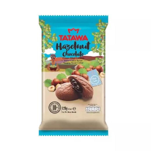 【超市】TATAWA榛子巧克力饼干120g 商品图0