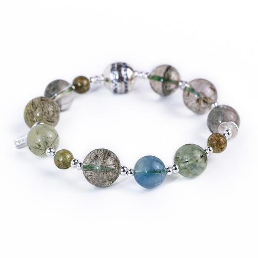 绿度母心咒绿幽灵多宝手串 | 万物叁仟 商品图8