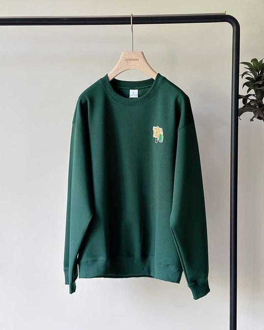 售完 THS-限时 可隆家 情侣款 圆领款插画师联名卡通印花卫衣 2色 QI142 商品图6