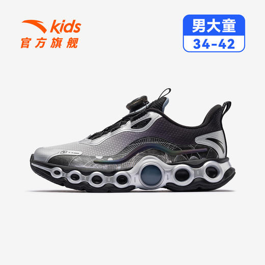安踏能量环11安踏儿童男大童跑鞋2025冬季新款防滑耐磨中大童旋钮童鞋312545588 商品图1