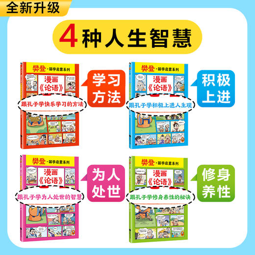 【樊登好书】漫画《论语》（全4册） 商品图2
