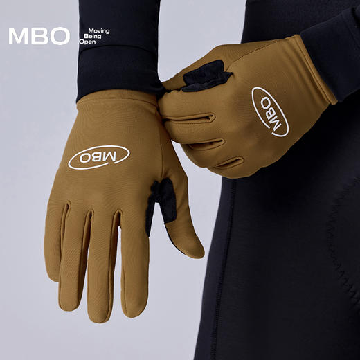 MBO进阶保暖缓震手套 新款秋冬抓绒长指 男女骑行手套AG360  (经销商专拍链接，非经销商拍单不发货) 商品图5