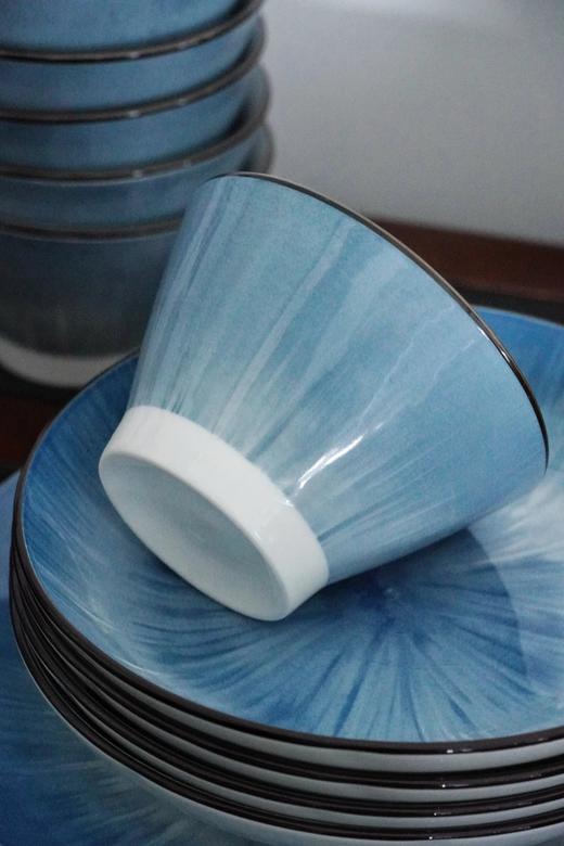 清仓特价?原线下瓷器城专售商品69.9我们仅29.9抢?灼瓷 窑变星空渐变餐具 餐桌上的蓝染风格调 稀缺窑变工艺 匀净莹透 釉面细腻绝不掉色 商品图6