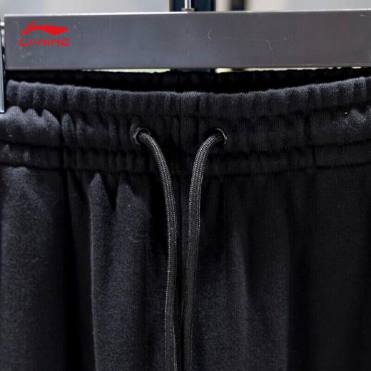 李宁卫裤女2025秋季新款运动直筒宽松运动长裤休闲裤女AKLVC12 商品图11