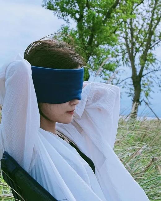 老米优品🎈亚DUO同款  《 无感遮光深睡双面眼罩》 面料柔软 四季可用 商品图0