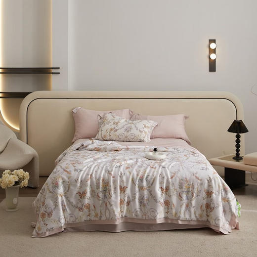 PLOVER啄木鸟(PLOVER)夏凉被-天丝夏被 烟花间 200cm*230cm 商品图1