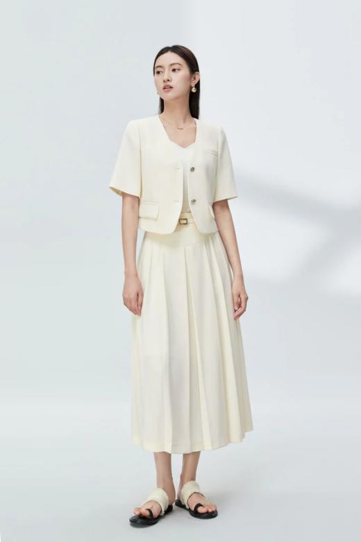 SENTUBILA尚都比拉 高端精致优雅小香风外套半裙套装 21180 商品图0