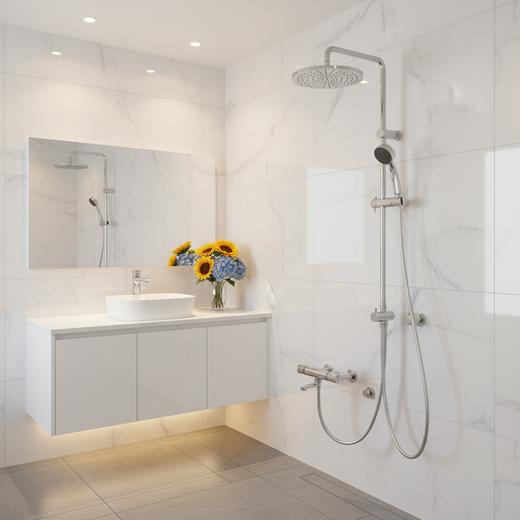 日本三荣SANEI顶棚淋浴花洒恒温龙头套【2024年度 販売終了】 商品图0