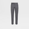 ZEGNA 杰尼亚 男士羊毛 Roccia 休闲裤 灰色 UCP03A6 CITY 029 商品缩略图0