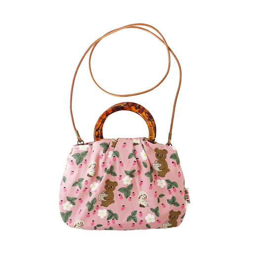 HUJI祤集Sunrise手提斜挎包插画北欧风格印花 商品图5